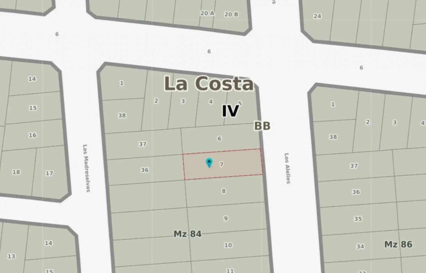 VENTA LOTE TERRENO COSTA DEL ESTE