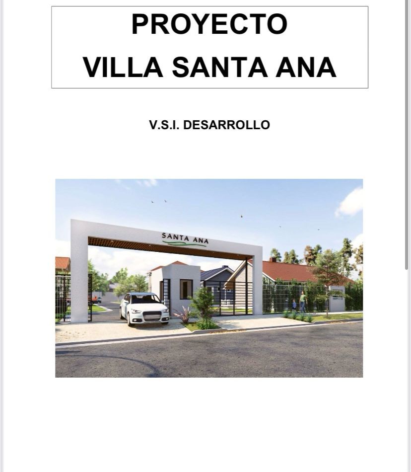 VENTA LOTE BARRIO CERRADO SANTA ANA MUÑIZ