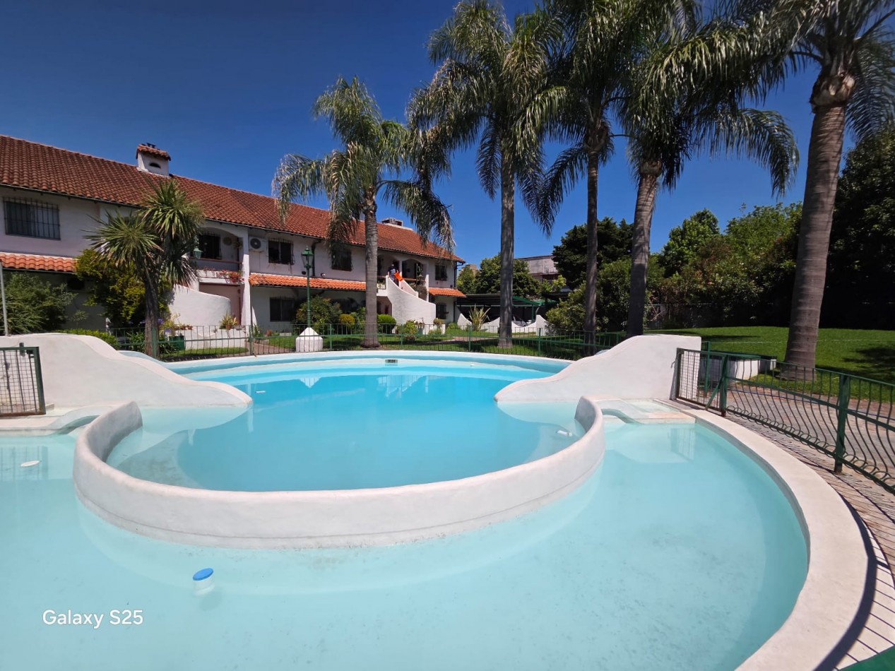 VENTA APTO CREDITO TRES AMBIENTES COCHERA JARDIN PATIO PILETA MUÑIZ SAN MIGUEL