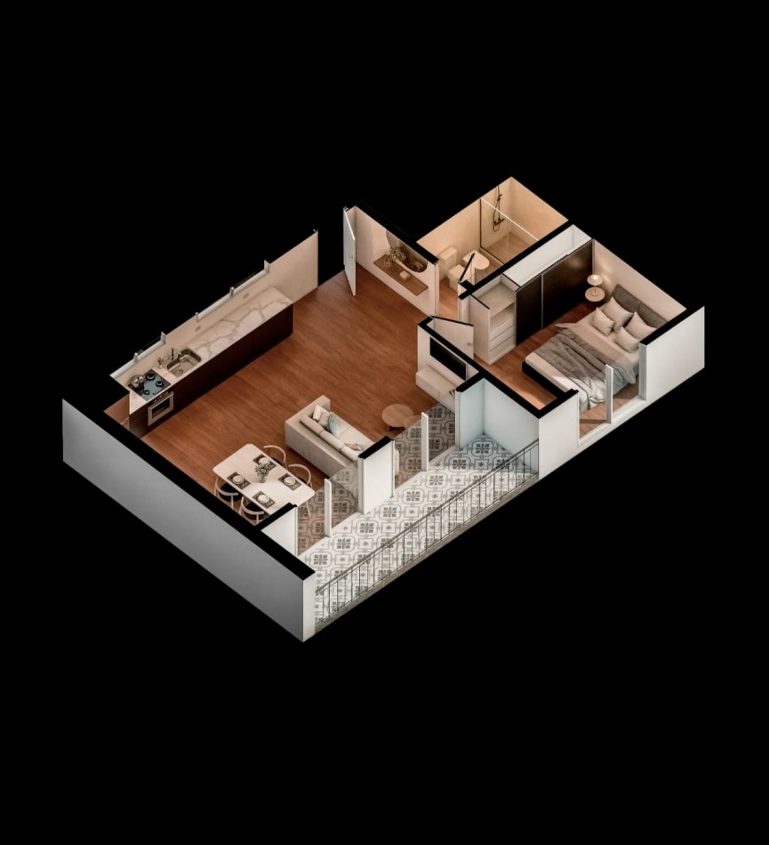 VENTA POZO DEPARTAMENTO DOS AMBIENTES SAN MIGUEL CUOTAS ANTICIPO 