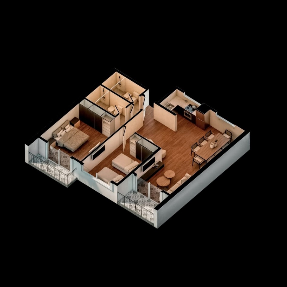 VENTA POZO DEPARTAMENTO DOS AMBIENTES SAN MIGUEL CUOTAS ANTICIPO 