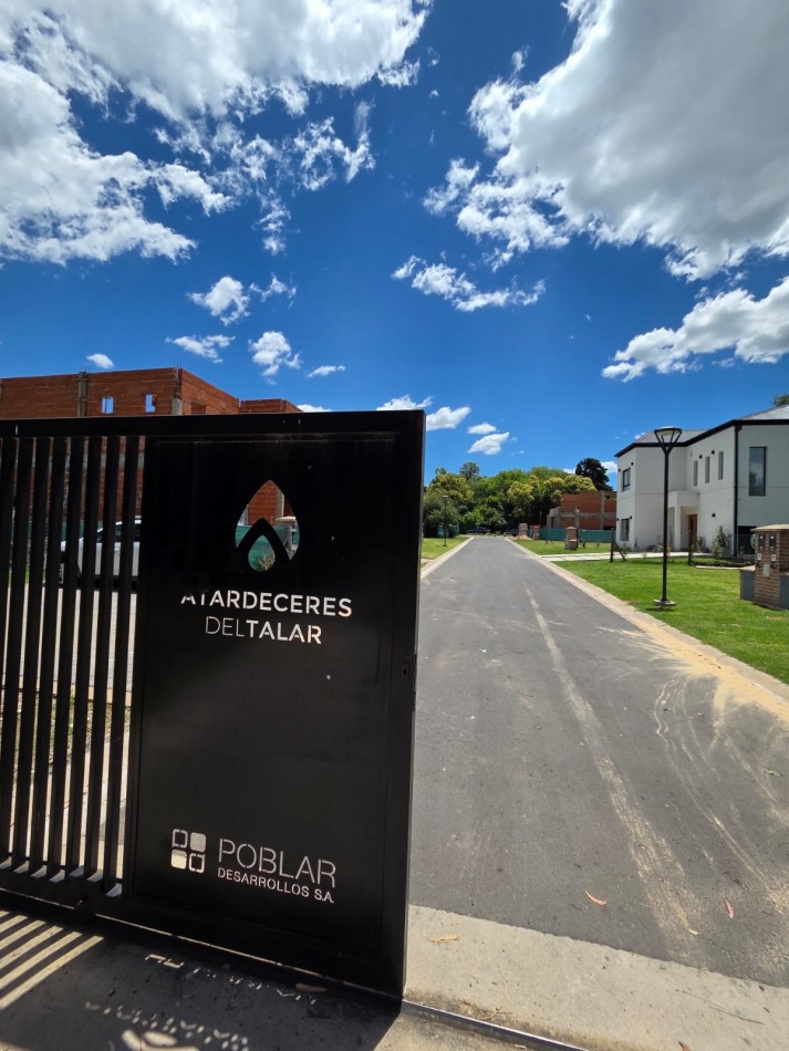 VENTA LOTE TERRENO ATARDECERES EL TALAR 