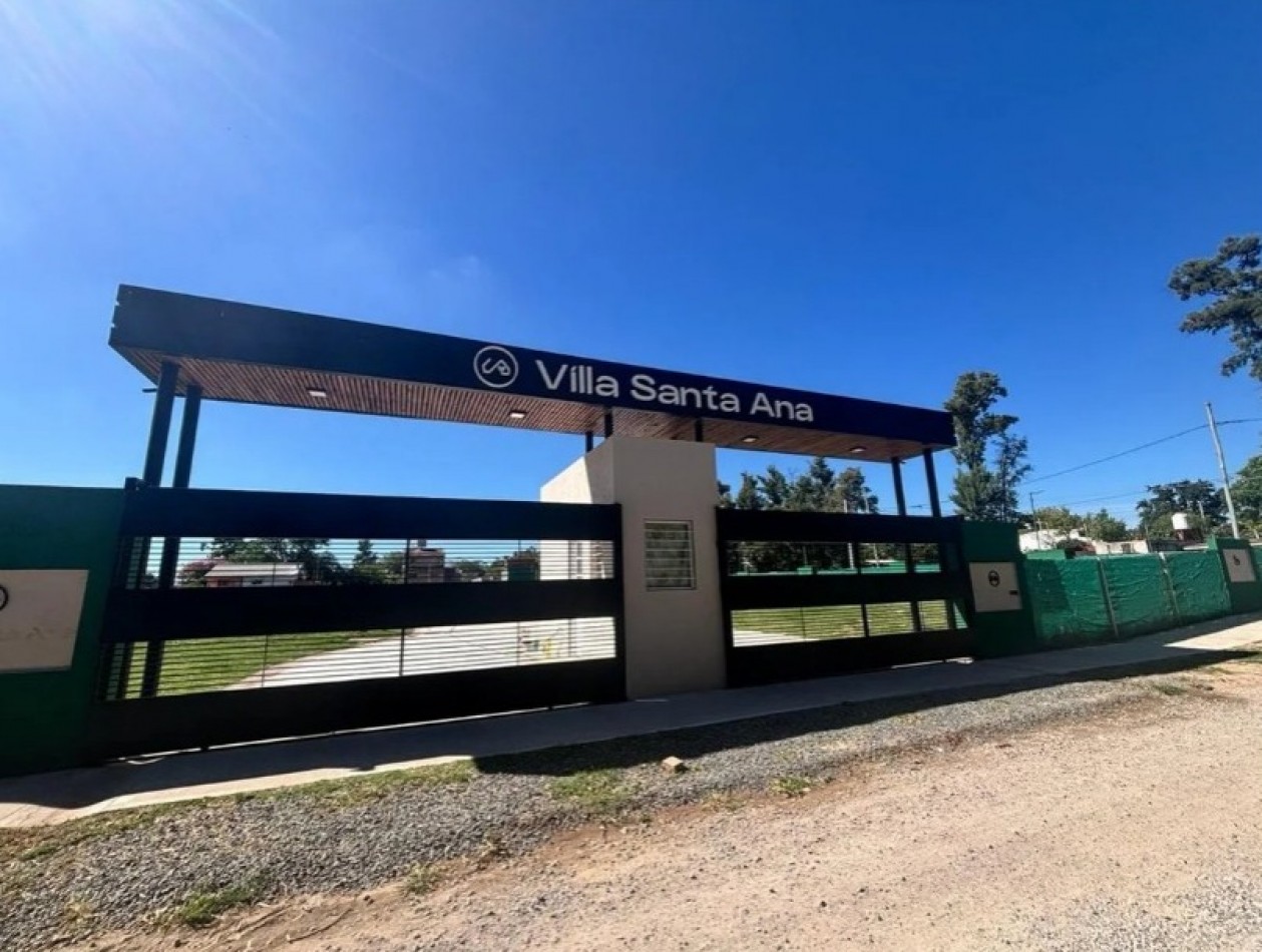 VENTA LOTE VILLA SANTA ANA MUÑIZ ANTICIPO Y CUOTAS